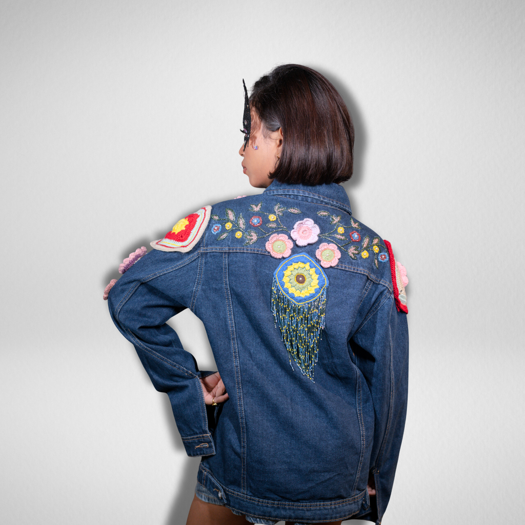 Drunk on Denim classic handmade blue denim jacket – timeless unisex fashion wear